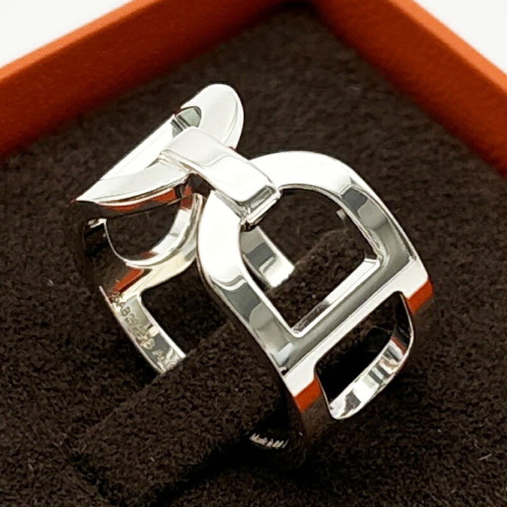 HERMES Silver Ring